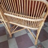 Sofa rattan 2 seater