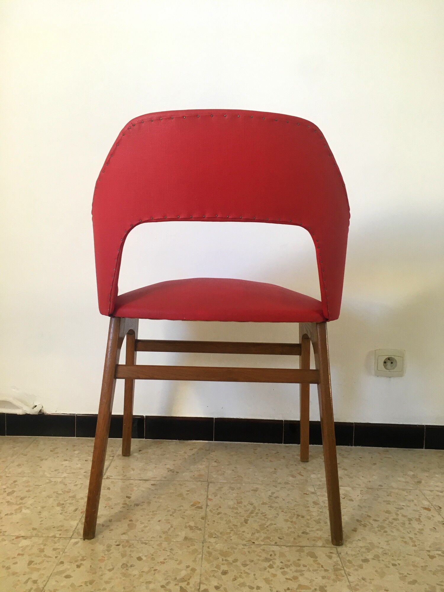 Vintage barrel chair 60s