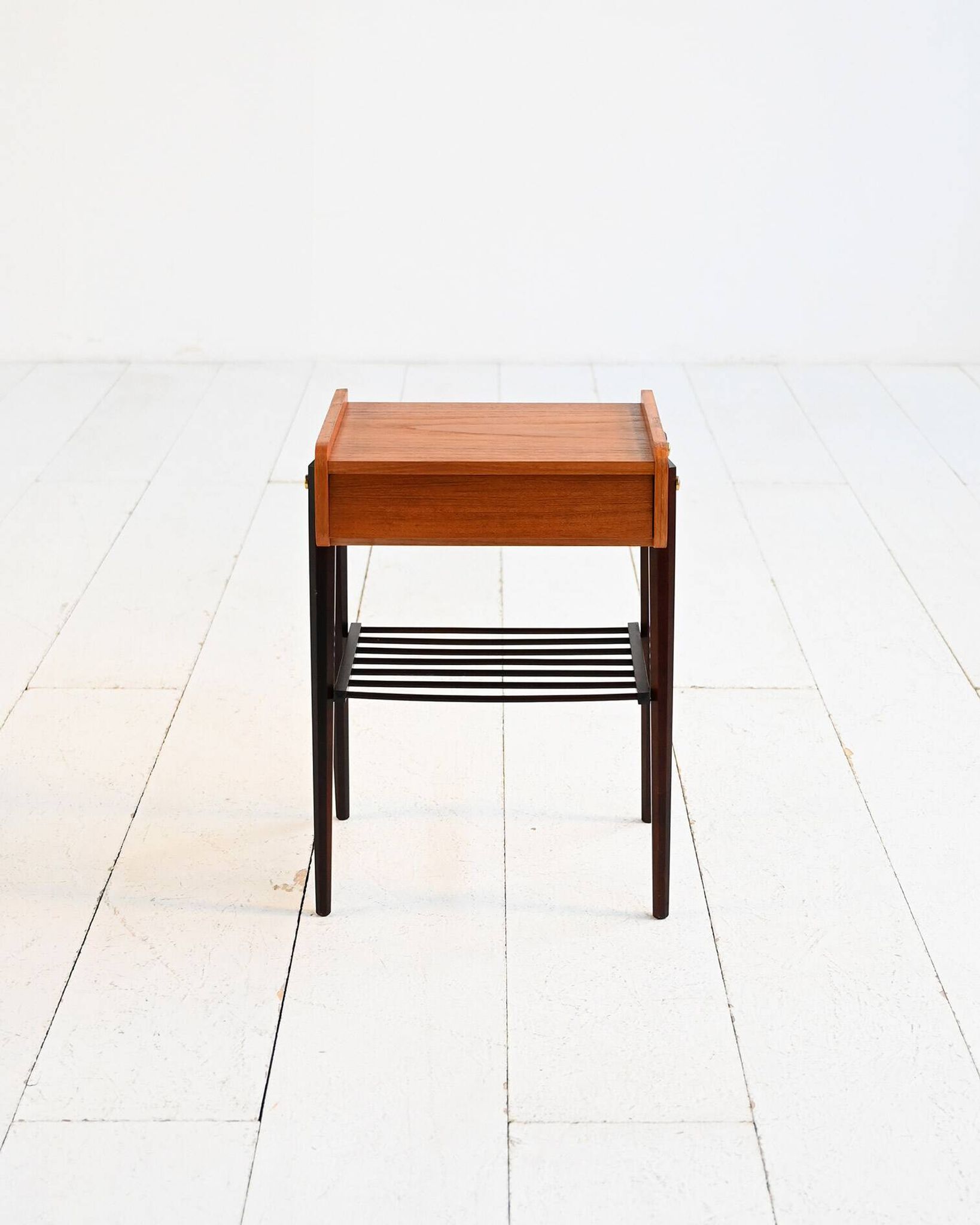 1960s oak TV stand by Arne Wahl Iversen