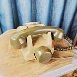 Socotel S63 dial phone green khaki