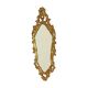 Gilded Deknudt Rococo Style Mirror Crested Mirror Acanthus 81cm