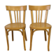 Pair of Baumann bistro chairs
