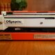 Portable typewriter " Olympia traveller de luxe " , red , in working order