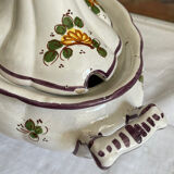 Earthenware vegetable tureen