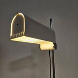 Lampadaire en métal blanc par Braun Feldweg pour Doria Leuchten, années 60