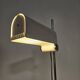 Floor lamp white metal design Braun Feldweg for Doria Leuchten 60s