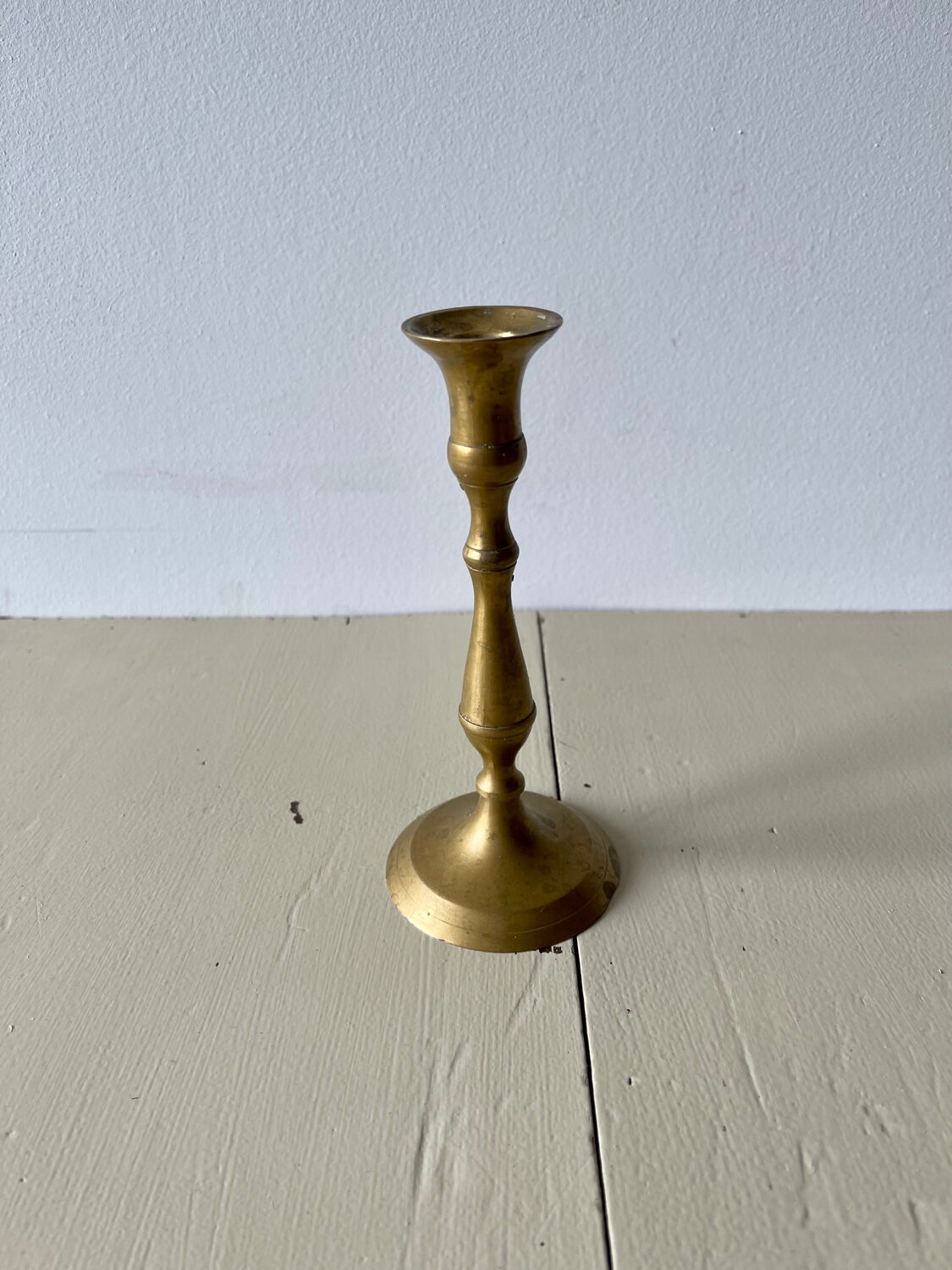 Brass candle holder