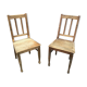 2 vintage bistro chairs art nouveau 1920s