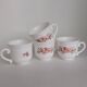 Arcopal floral coffee cups