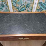 Man hairdresser Louis XVI in mahogany veneer 19th