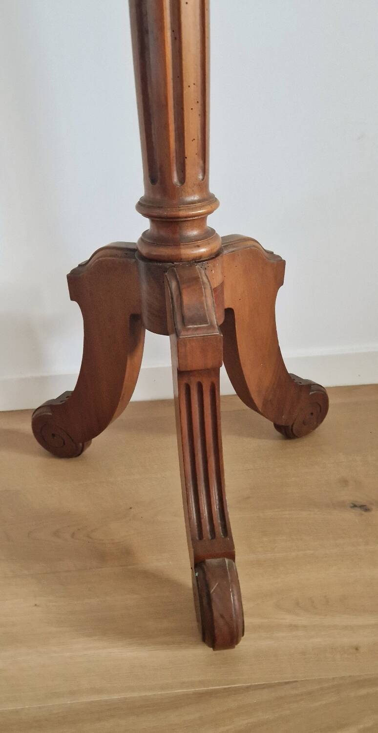 Louis xvi style high pedestal table