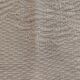 White woven cotton bedspread with fringes
