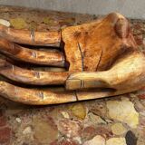 Large Carved Wooden Hand - 1950s