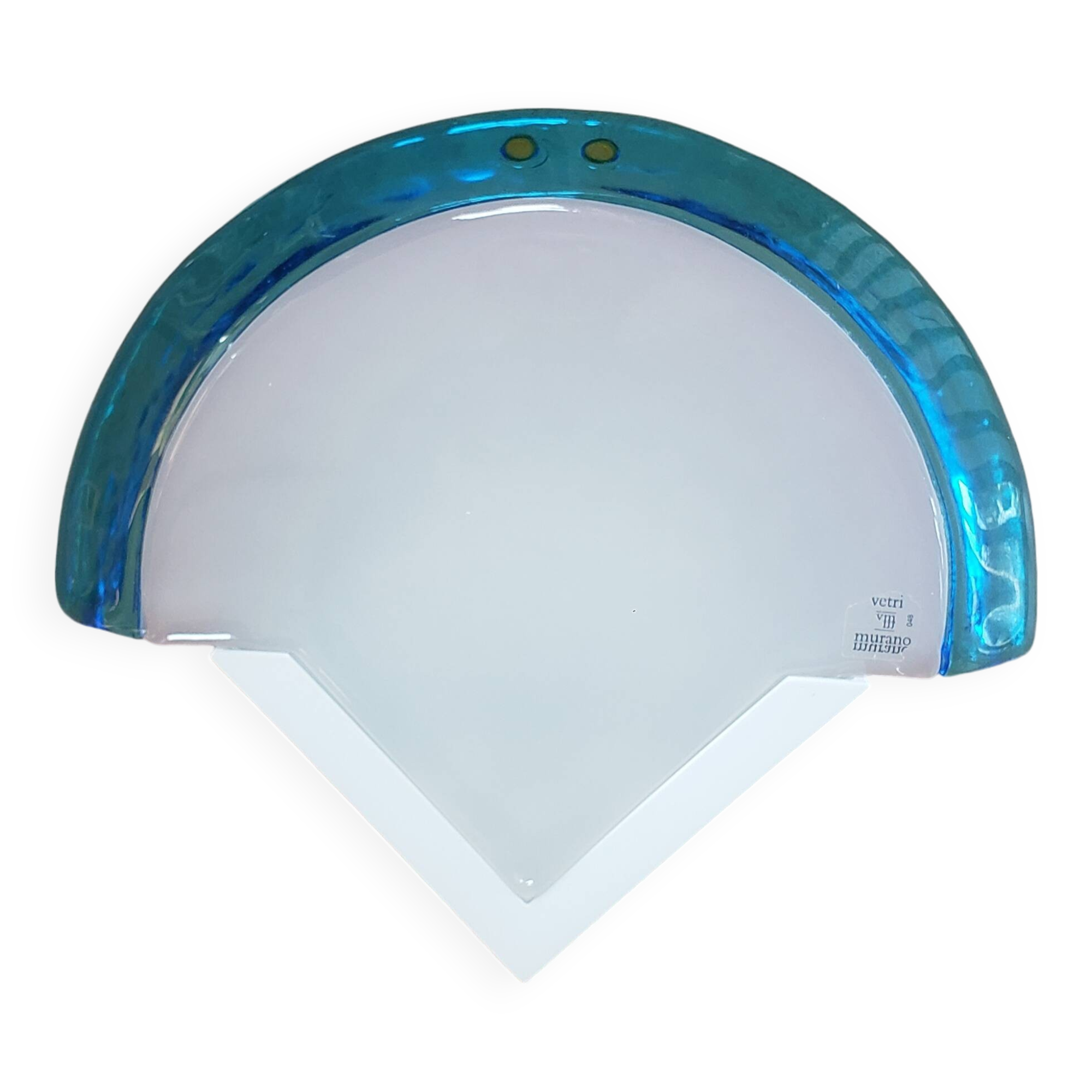 Leucos wall lamp, Murano glass designer Roberto Pamio