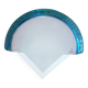 Applique Leucos , verre de Murano designer Roberto Pamio