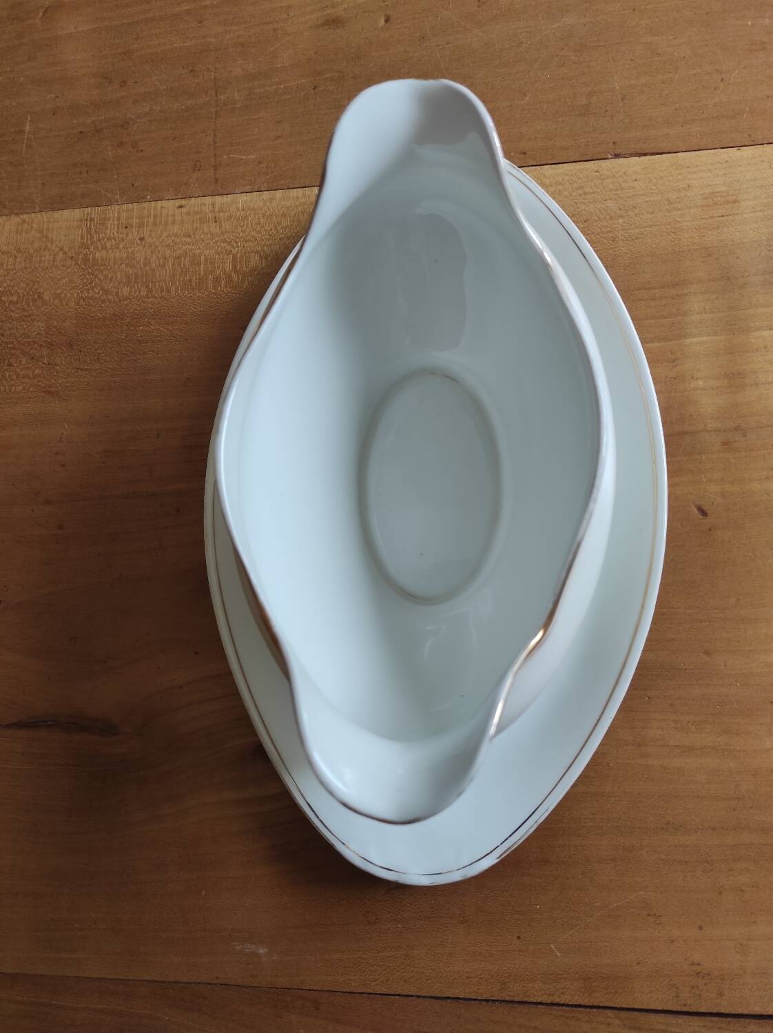 Saucière en porcelaine