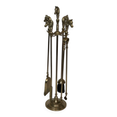Brass fire starter necessary, horse head model.