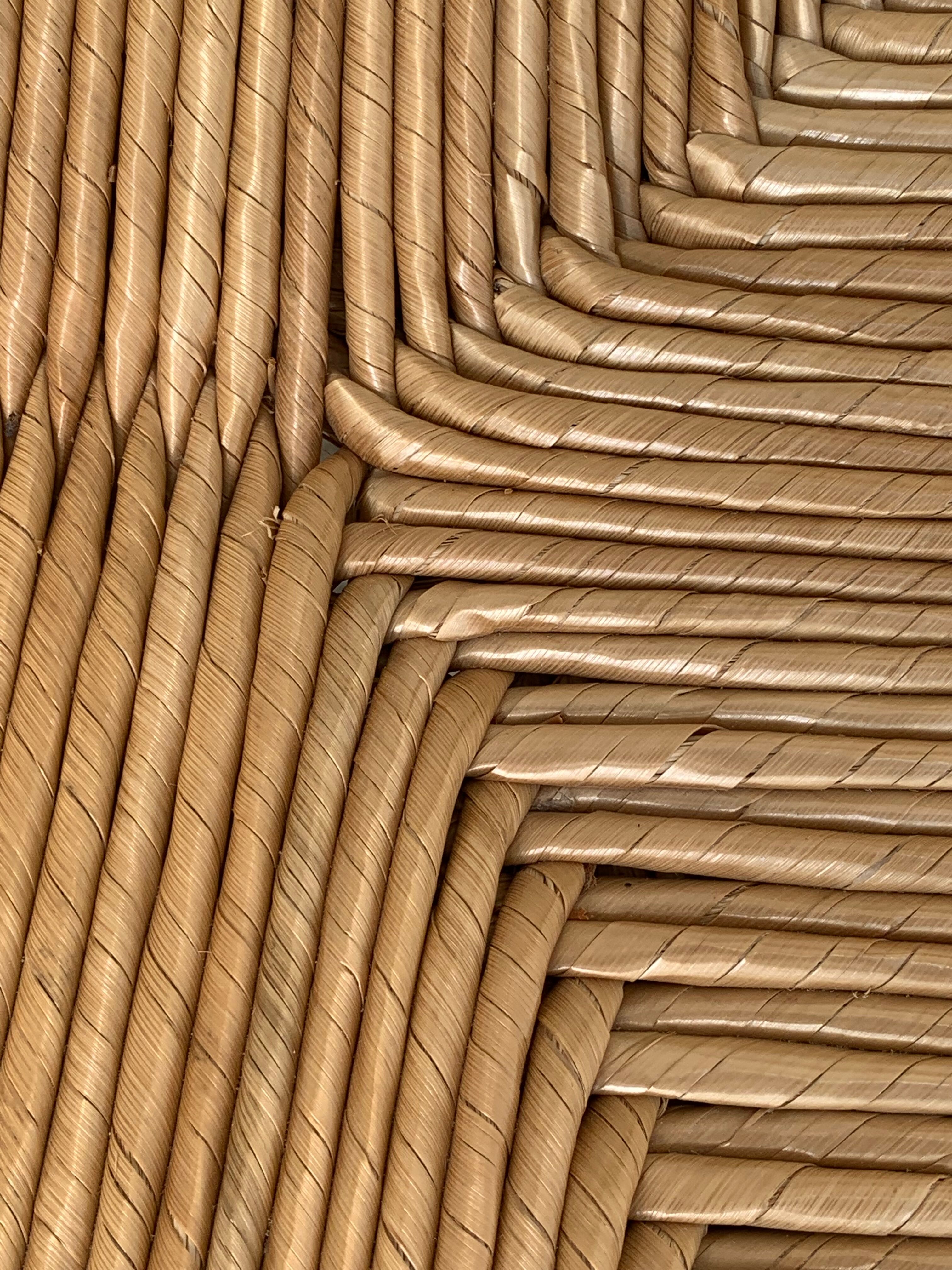 Mulched chairs in vintage solid elm 1960