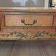 Solid wood coffee table – Rustic chic style