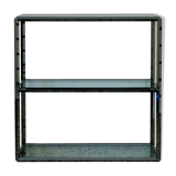 Console Vitra chrome et verre