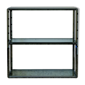 Console Vitra chrome et verre