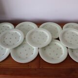 11 mint salt dessert plates