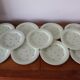 11 mint salt dessert plates