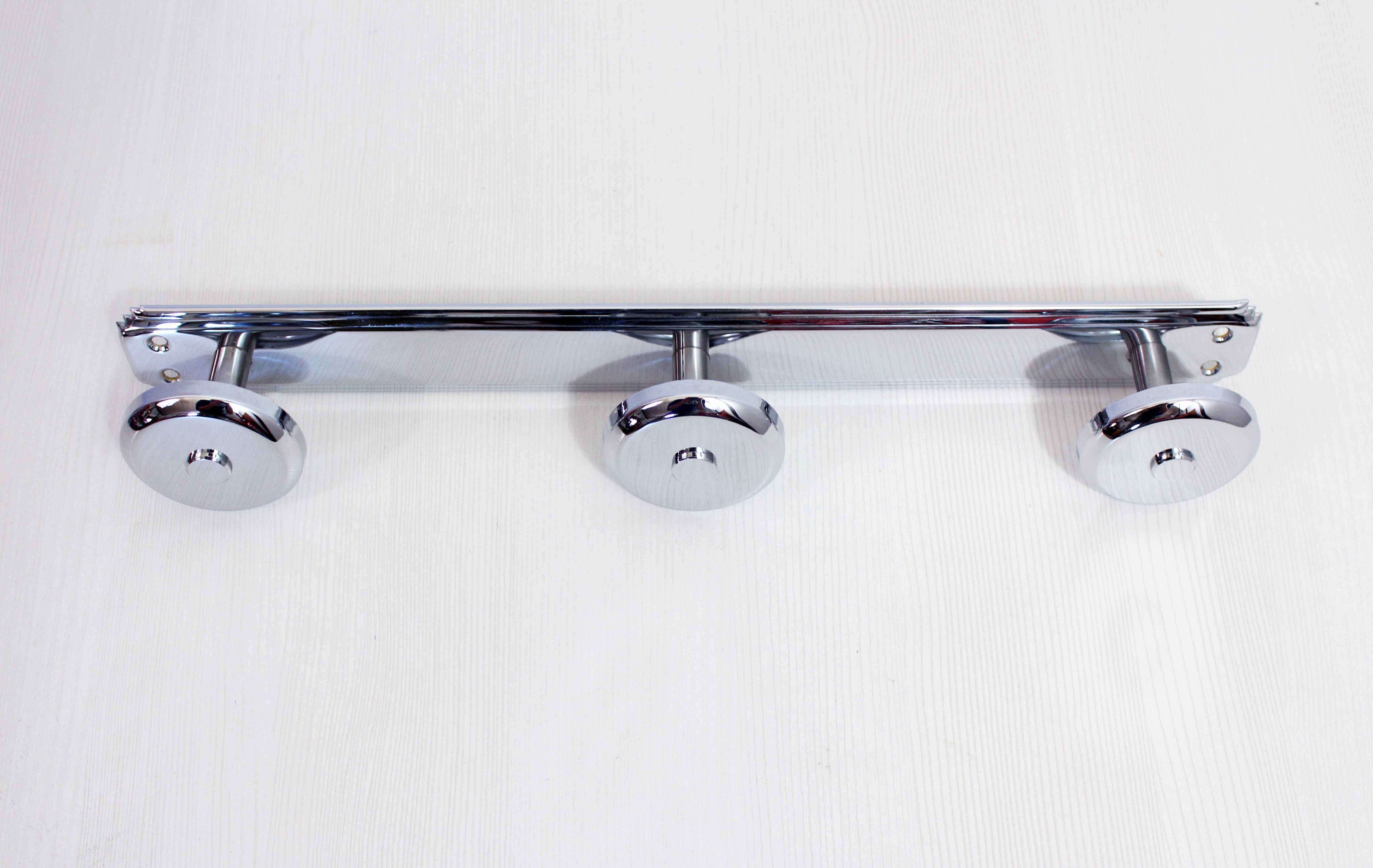 Vintage chrome metal hook