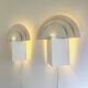Large Geometric Model 6688 'No Neon' Wall Lamps By Olle Andersson For Boréns, Sweden 1980S