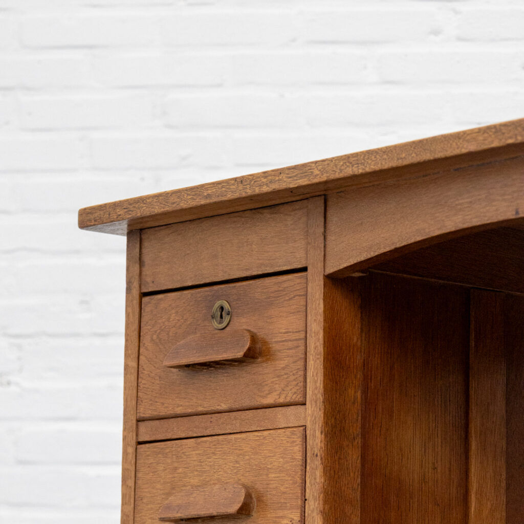 Dutch oak desk 1910s