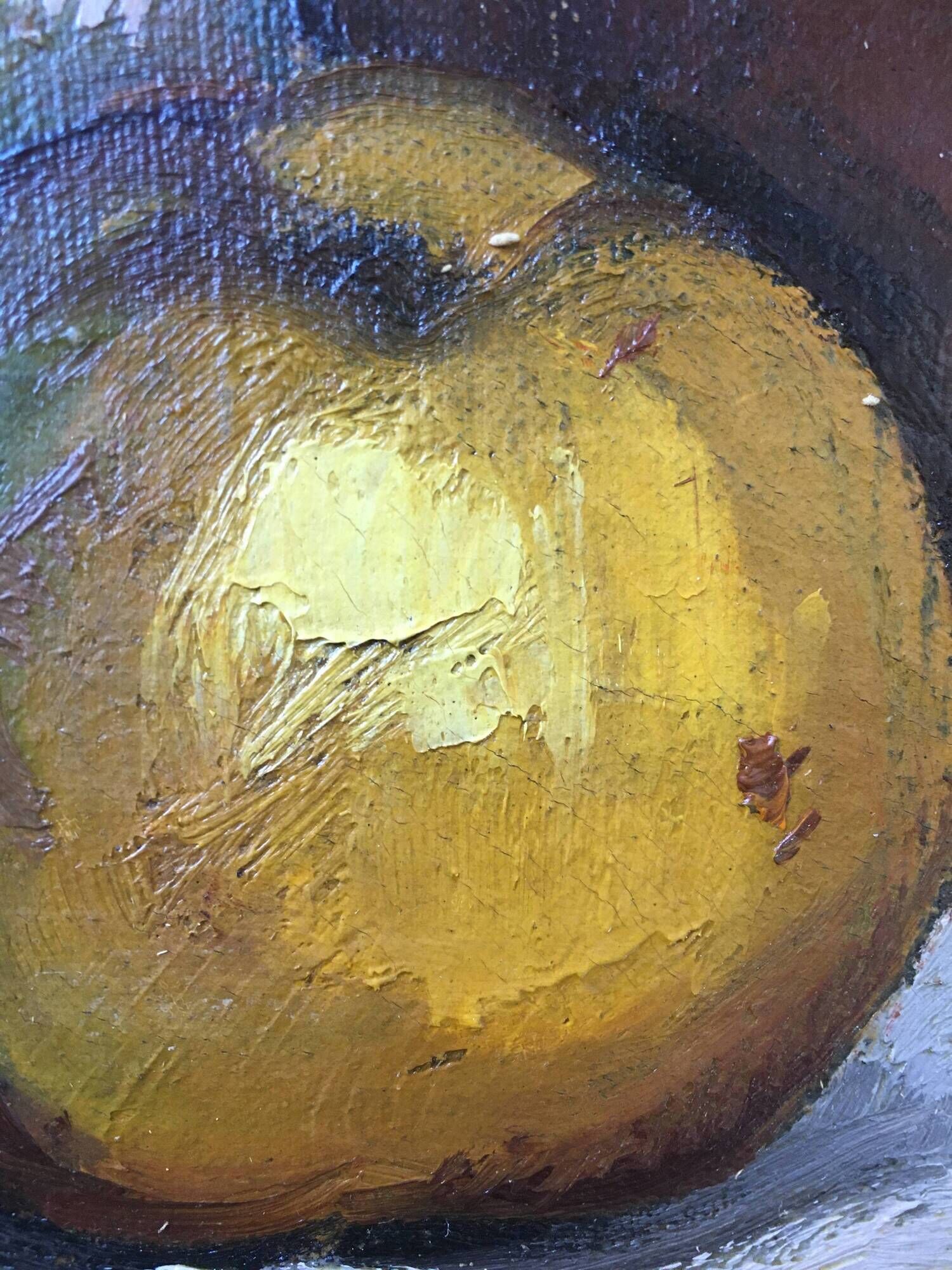 Table "Still Life with Fruit" by Marcel BACH (1879-1950) - frame