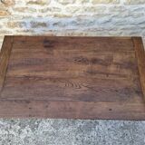 Oak farmhouse table