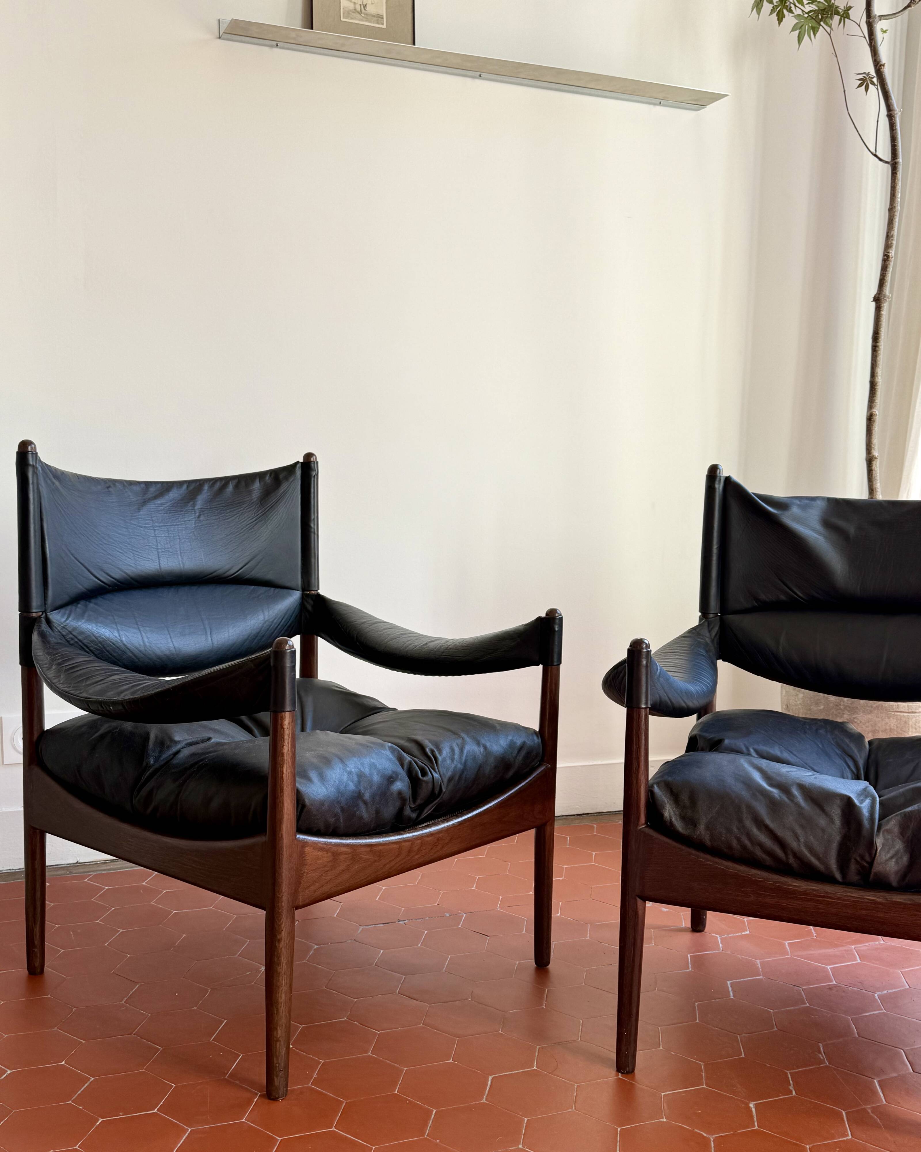 Modus fauteuils Kristian Vedel pour Søren Willadsen, lot de 2