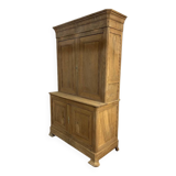 Louis Philippe 2-piece buffet, airbrushed solid walnut