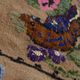 Turkish Aubusson Kilim Rug With Floral and Animal Pattern 100 x 167 cm