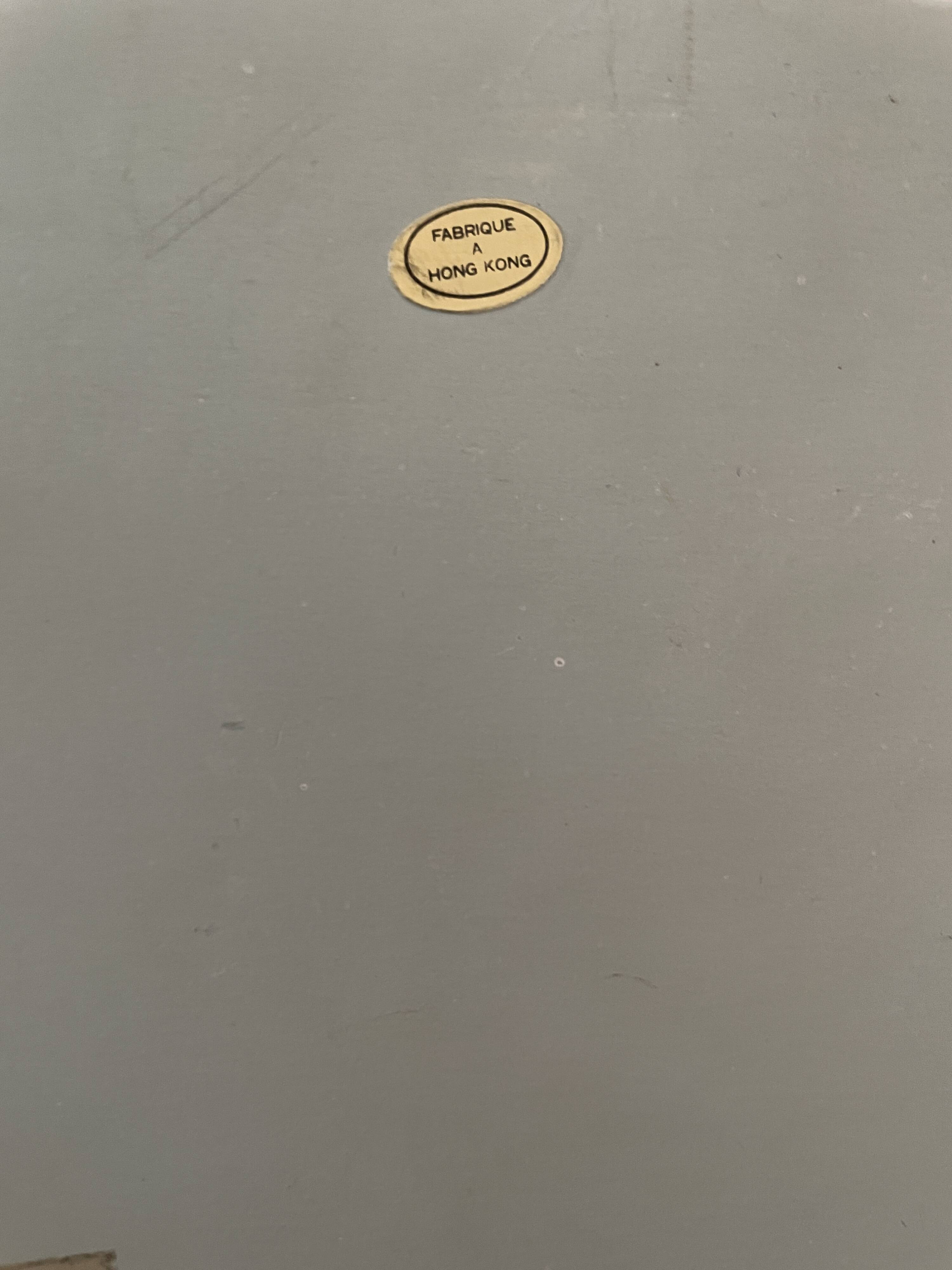 Porte couteaux teckel en métal argenté