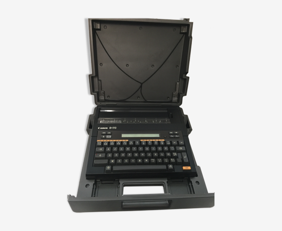 Machine a écrire electronique portable canon s-70 vintage 1986