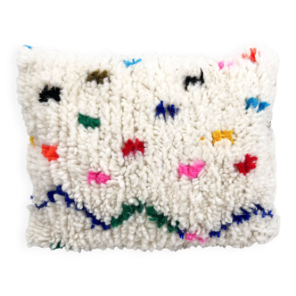 Moroccan Berber cushion cover Azilal with colourful patterns 55x40cm