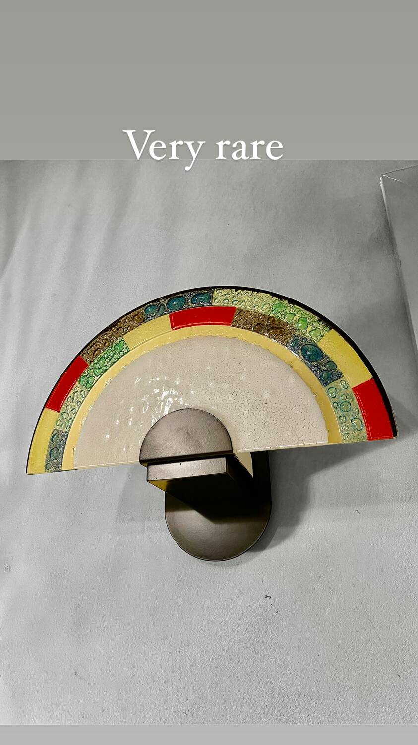 Murano wall lights by Zonca, large model, Italy 1980s
