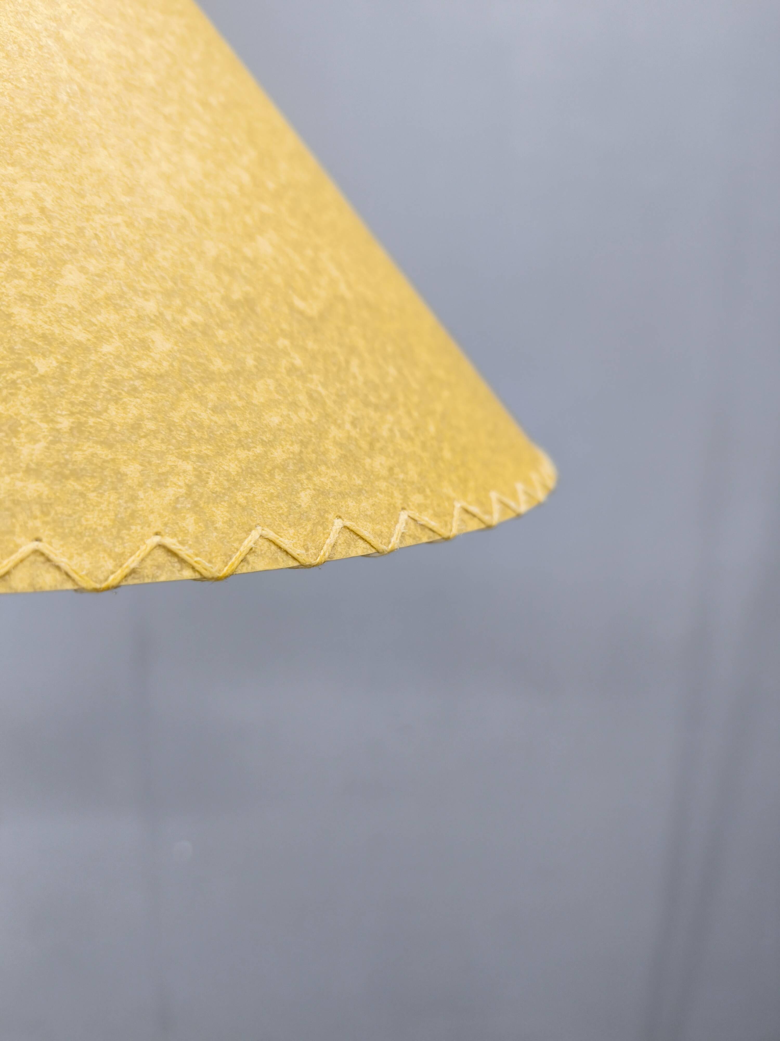 Mid Century Japanese Style Brass Floor Lamp, 1960s