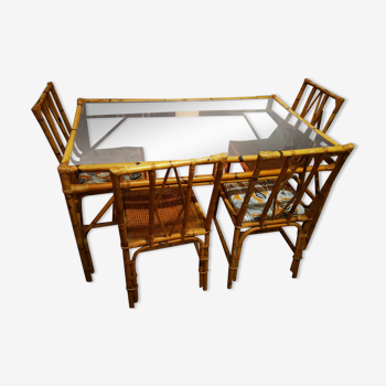 Roast dining table and 4 chairs