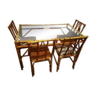 Roast dining table and 4 chairs