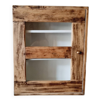Hanging wooden cabinet
