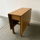 Mid-Century 1960s retro vintage large drop leaf table