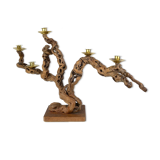 Chandelier in vine stock - for 5 candles