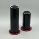 80s Design Ceramic Vases - Modern Vintage Home Decor Made in Italy – set of 2