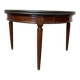 Console - Half-moon table Louis XVI in solid mahogany