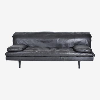 De Sede DS 169 convertible leather sofa, E. Ambühler, 1960