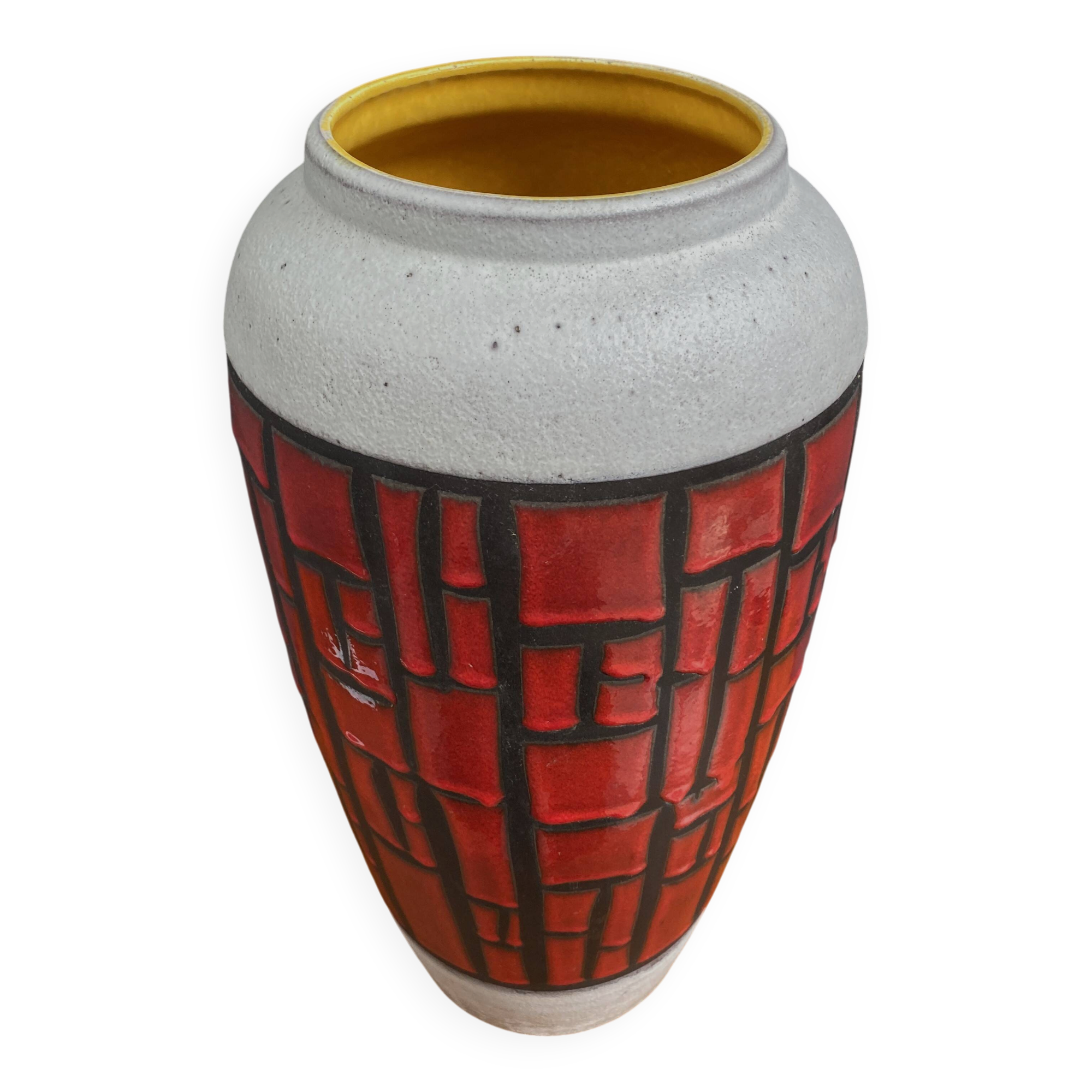 Large vase by Bay west Germany Model 624-45 1970s