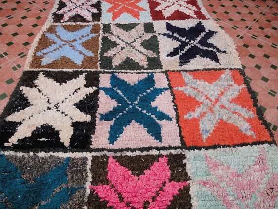 Carpet boucherouite 161 x 100 cm